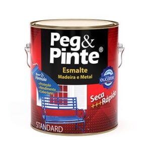 ESMALTE SINTÉTICO PEG & PINTE BRILHANTE – CORES – 3,6L