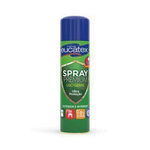 TINTA SPRAY USO GERAL CORES EUCATEX